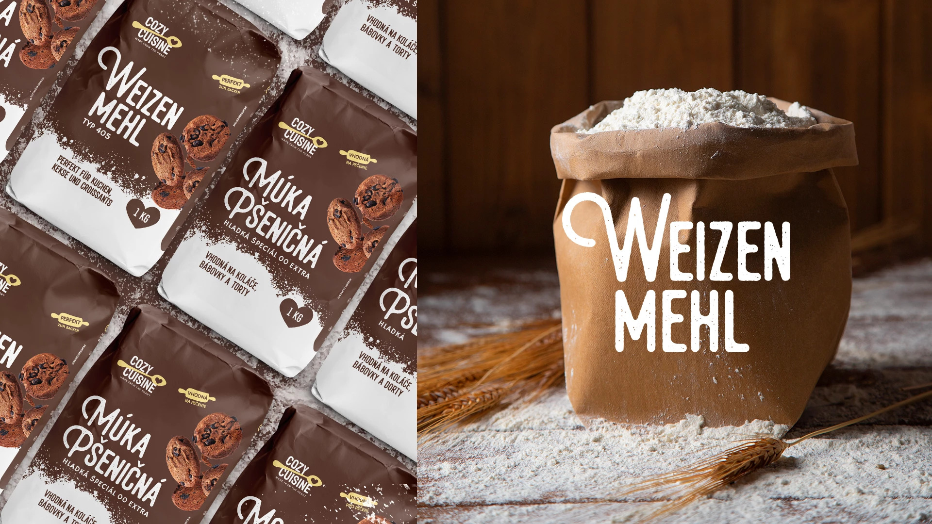 Packaging design for flour