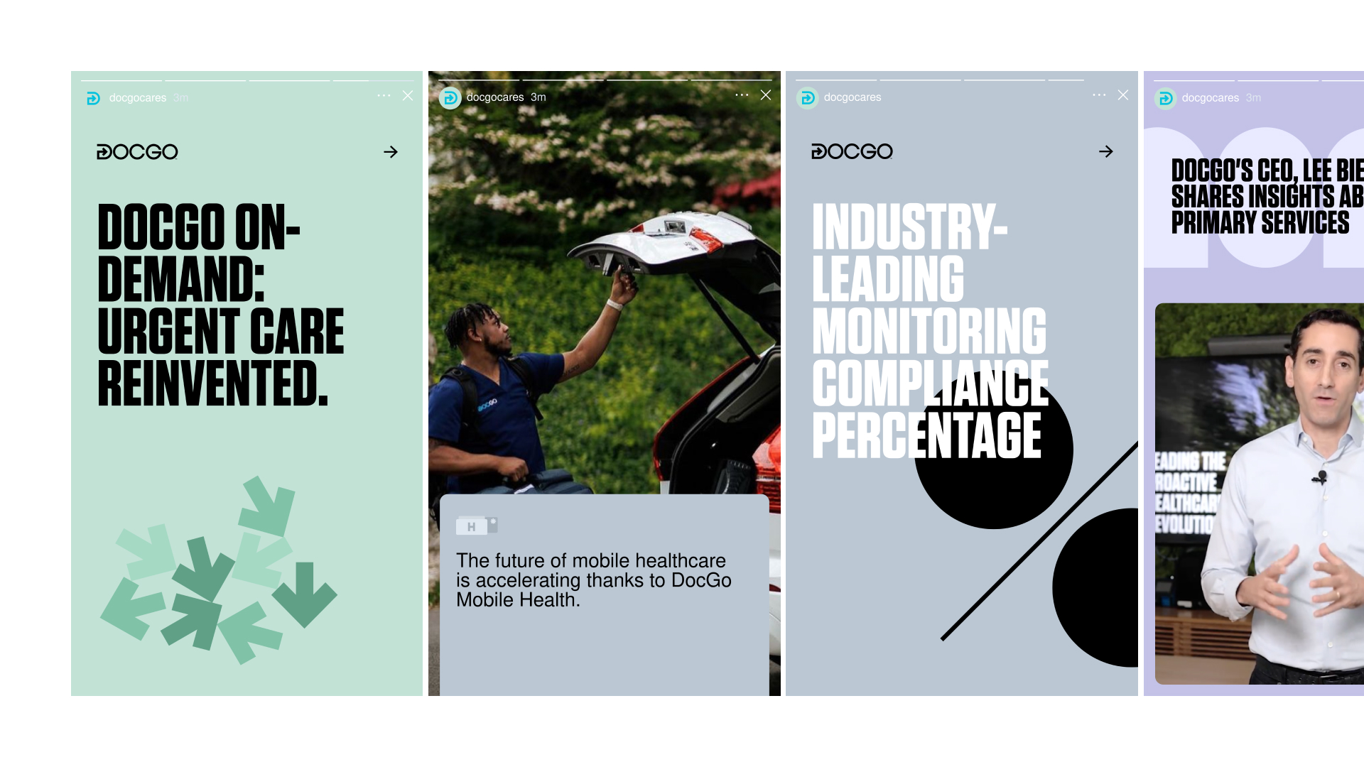New design for the American medical platform DocGo
