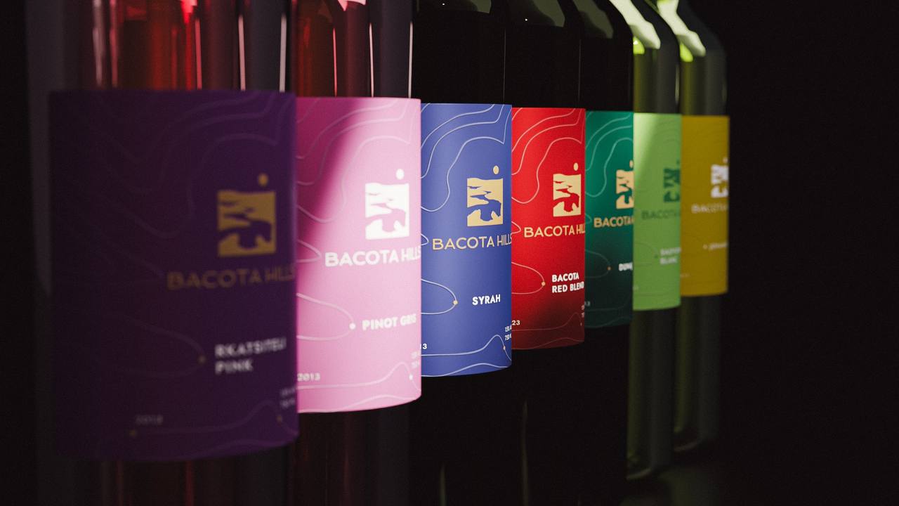 Branding of the new wine Bakota Hills