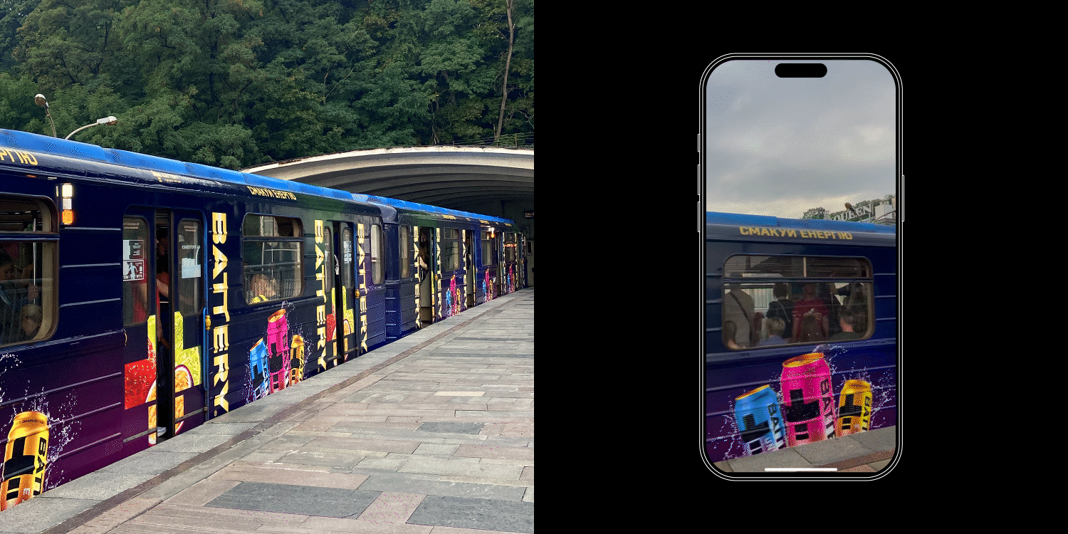 <strong>BATTERY. Change your perspective: 360° advertising campaign</strong>