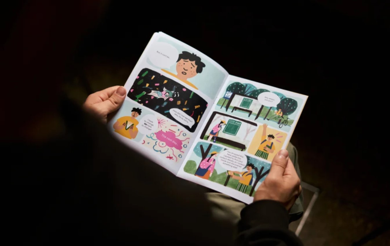 <strong>A comic book for European students about inclusive communication</strong>