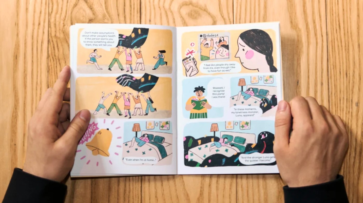 <strong>A comic book for European students about inclusive communication</strong>